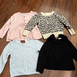 Zara / gap Long sleeves 18-24 months